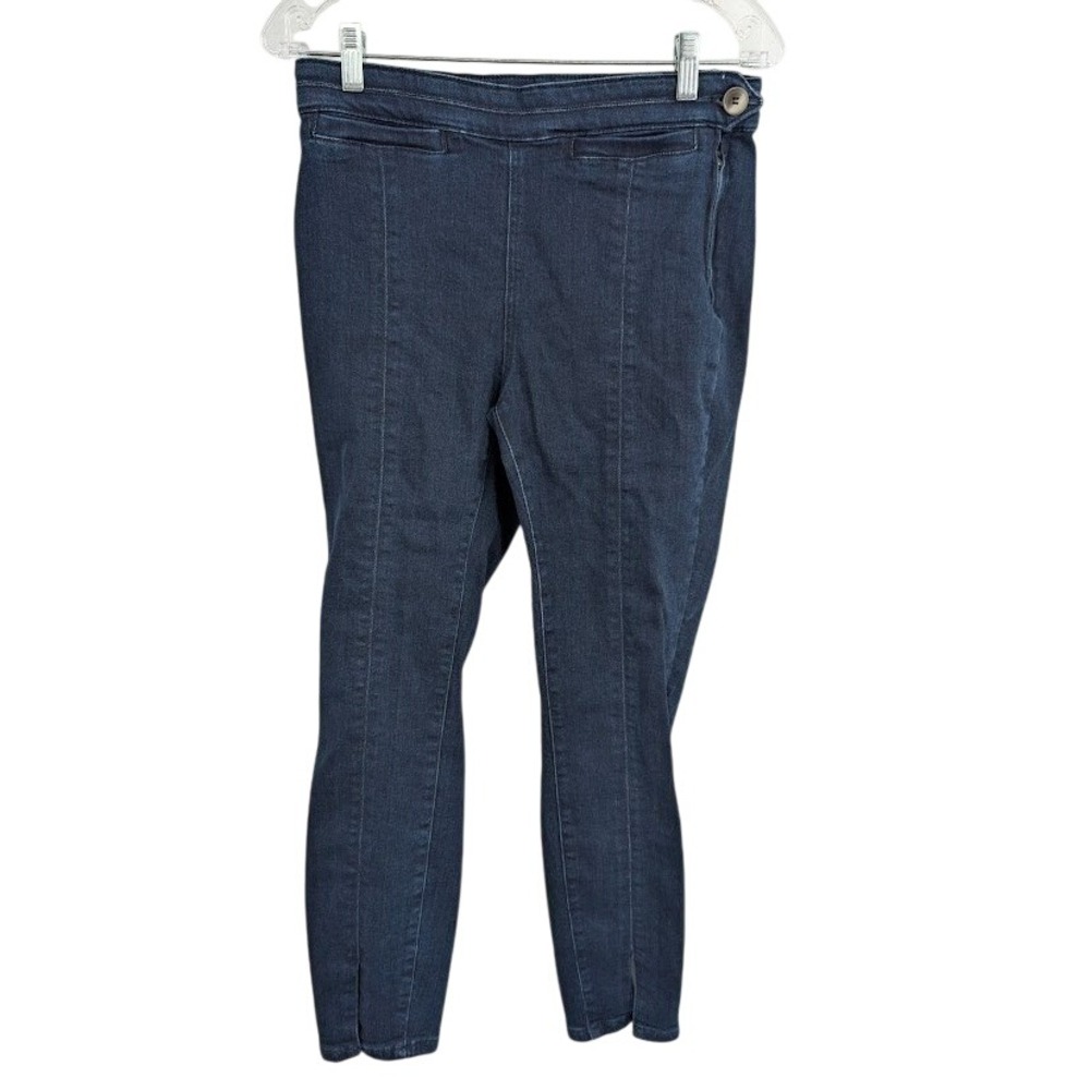 Pilcro and the Letterpress Anthropologie Women's High-Rise Skinny Blue Jeans 28